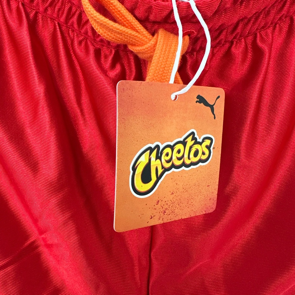 NWT Puma Athletic Red and Orange Basketball Shorts - Picture 4 of 10
